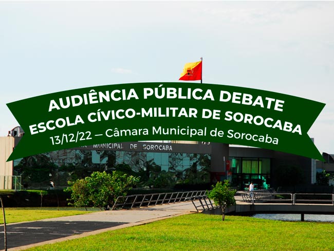 Leia mais sobre o artigo Audiência Pública debate Escola Cívico-Militar de Sorocaba